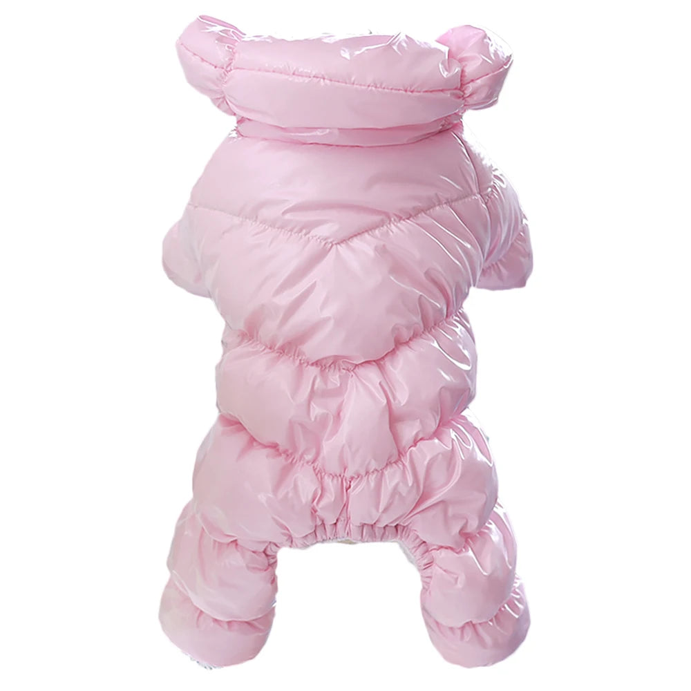 Waterproof Winter Dog Jumpsuit – Small & Medium Dogs (XS–2XL)