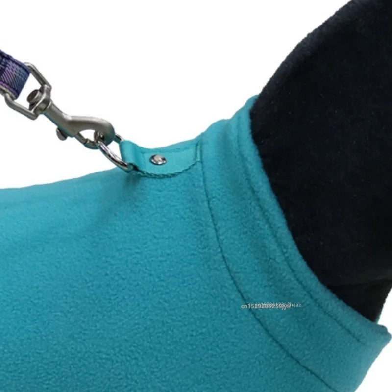 Fleece Dog Sweater Vest – Warm Coat for Small Dogs