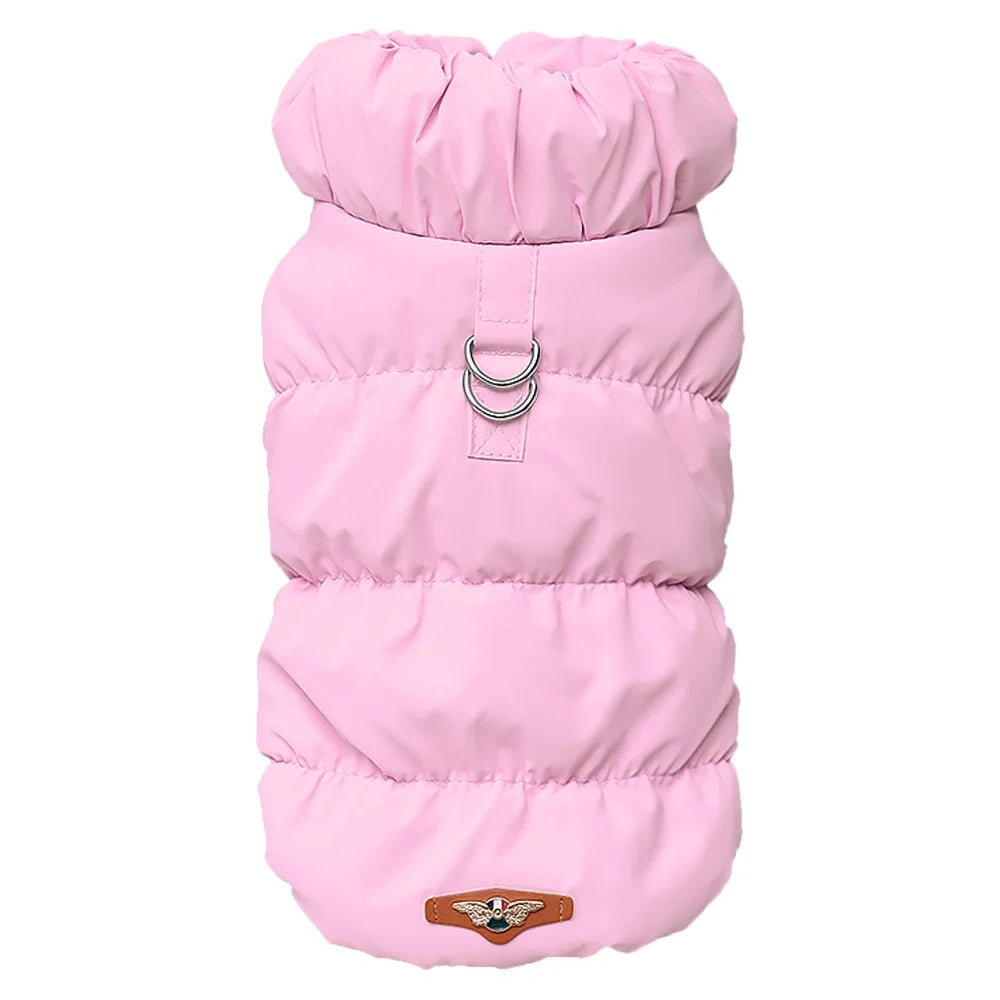 Padded Winter Dog Vest – Warm Coat for Small Dogs