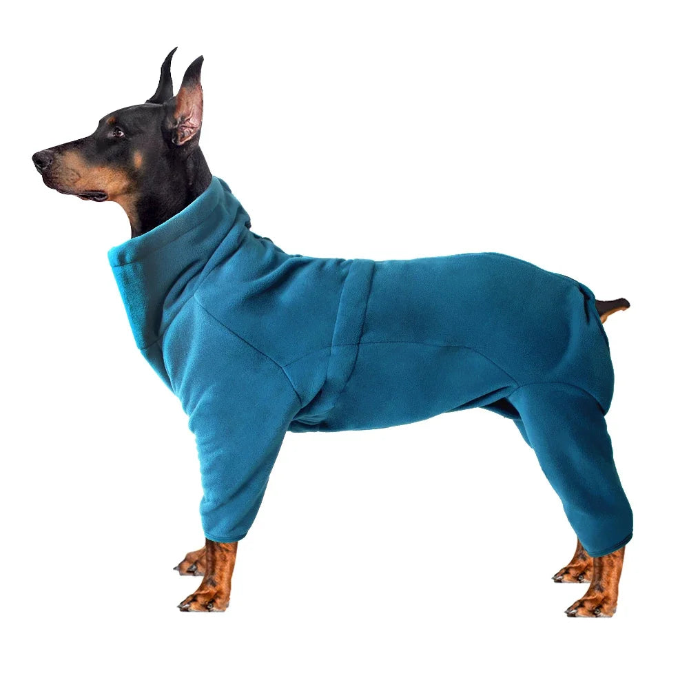 Fleece Dog Pajamas – Soft Thick Winter Pullover