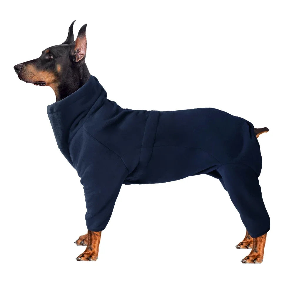Fleece Dog Pajamas – Soft Thick Winter Pullover